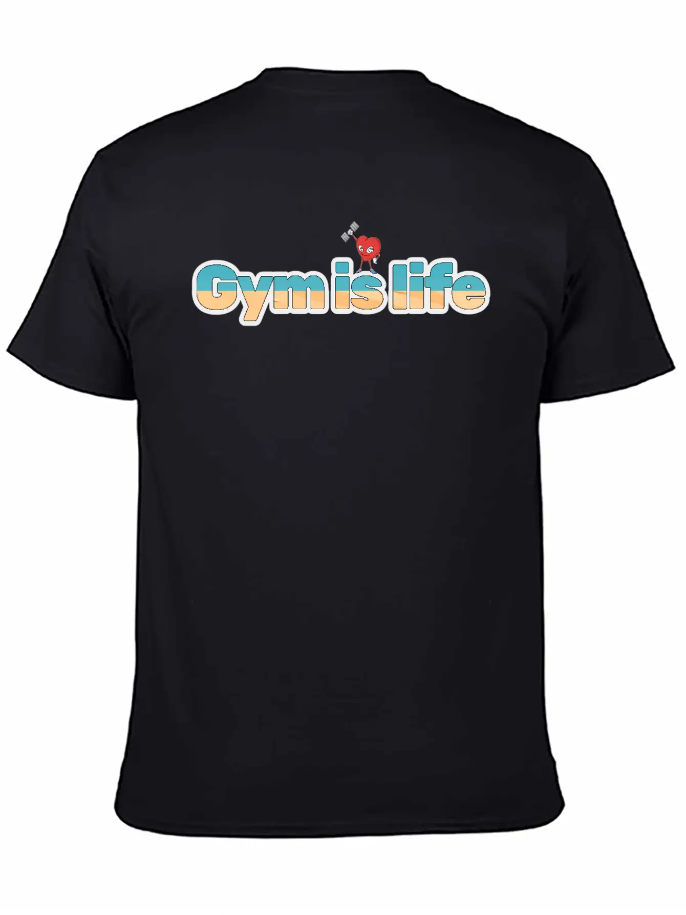 Gym Is Life For Gym Lover Modern Fit Casual T-Shirt – Clean And Versatile Design