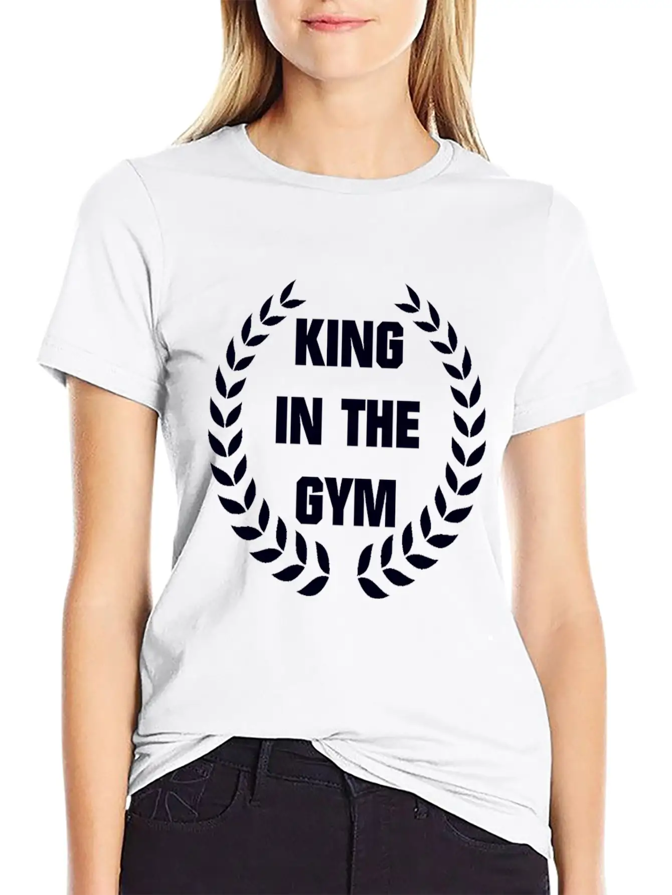 Gym King Basic Graphic T-Shirt – Daily Comfort In Soft Cotton