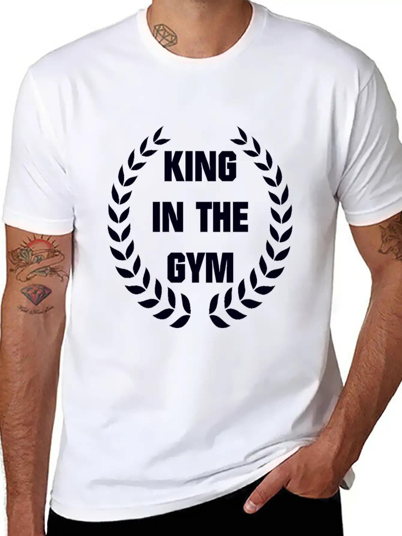 Gym King Basic Graphic T-Shirt – Daily Comfort In Soft Cotton