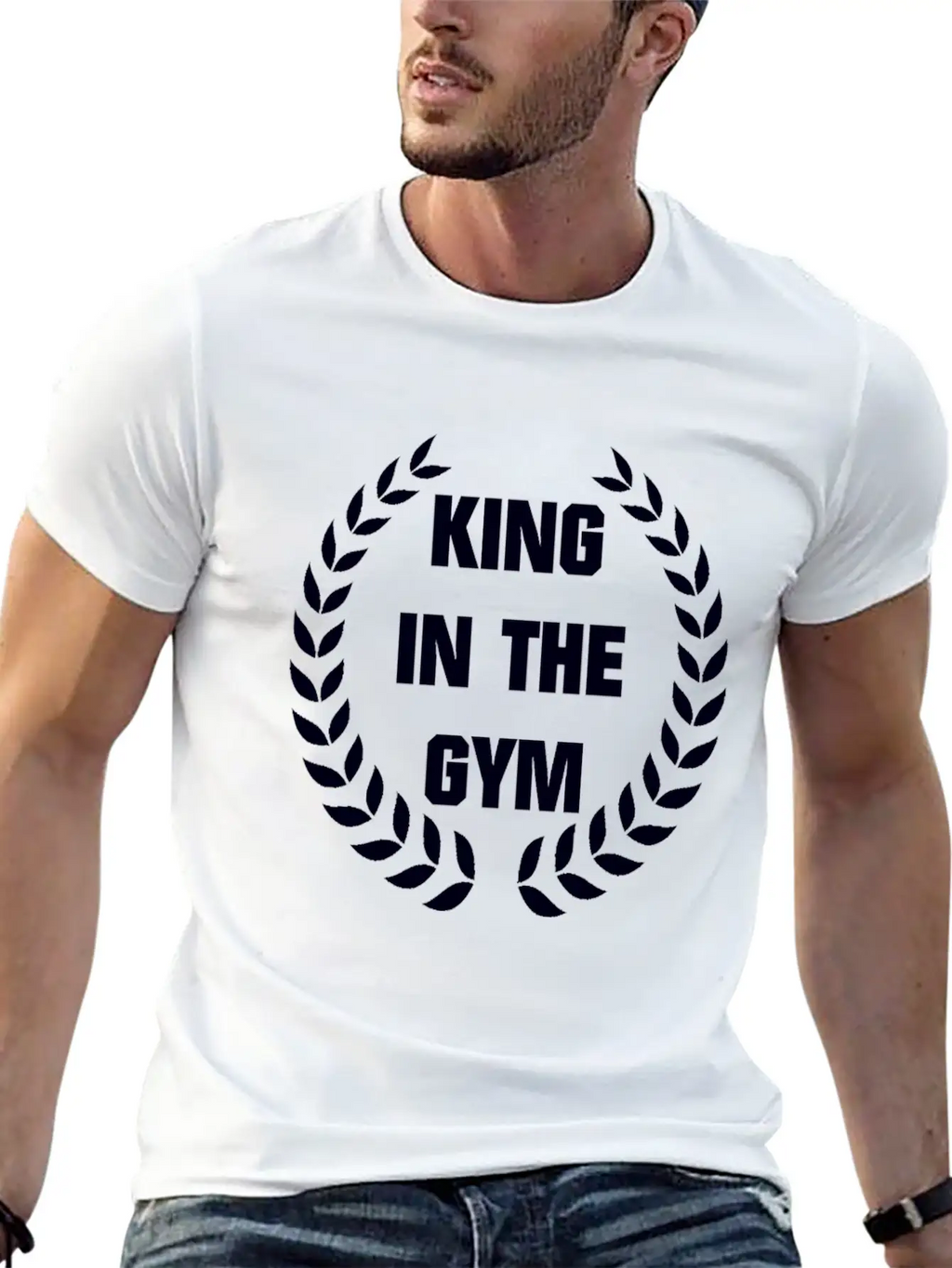 Gym King Basic Graphic T-Shirt – Daily Comfort In Soft Cotton