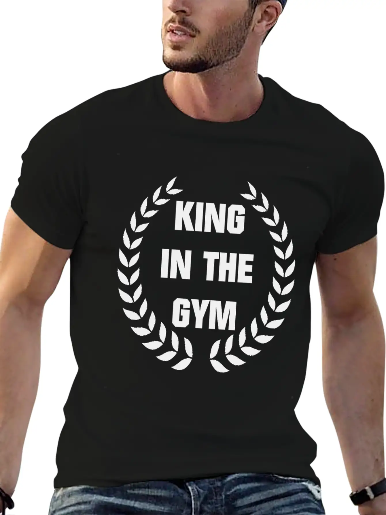 Gym King Basic Graphic T-Shirt – Daily Comfort In Soft Cotton