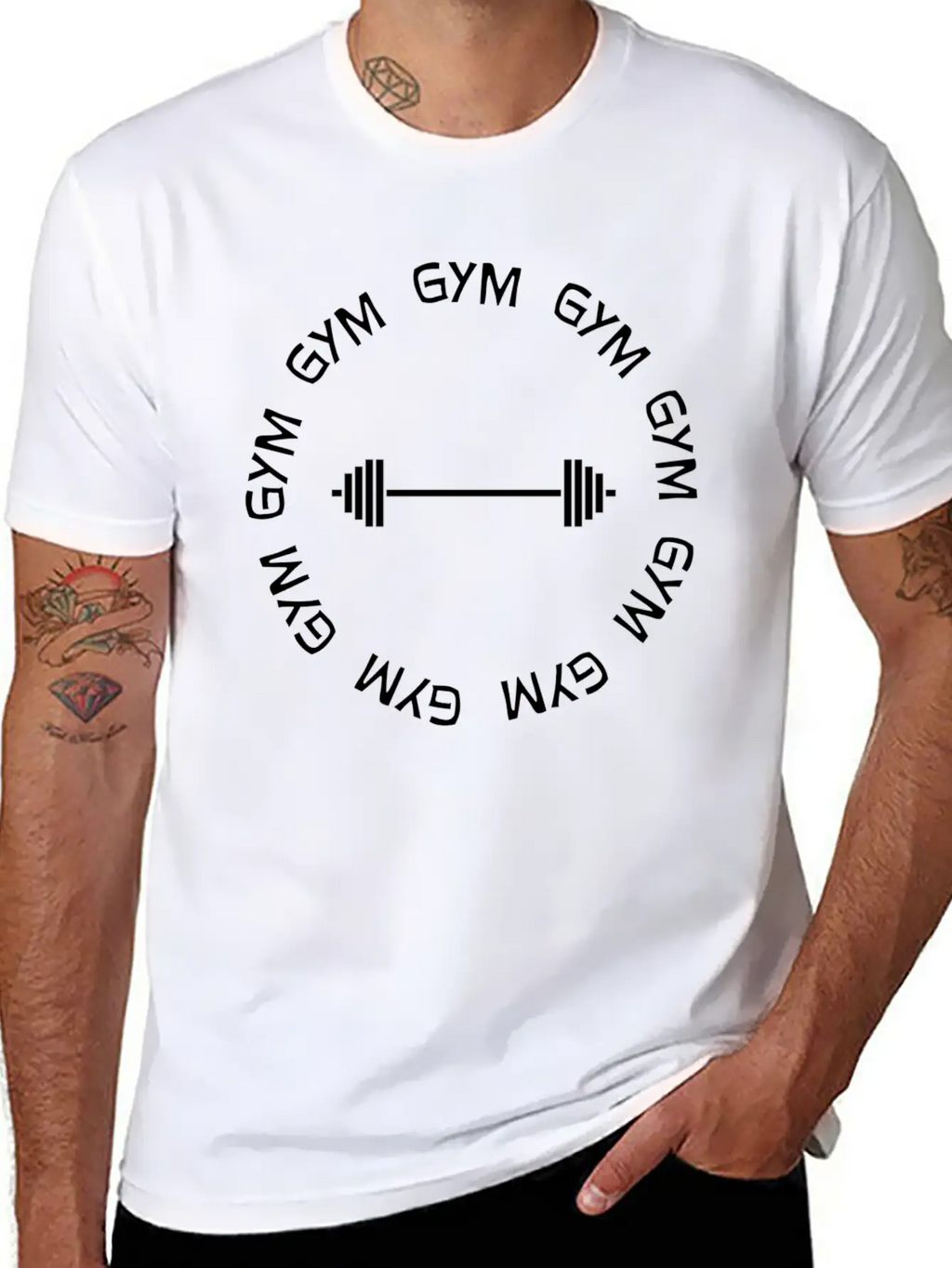 GYM Timeless Short Sleeve Tee – Comfy And Minimalist Design