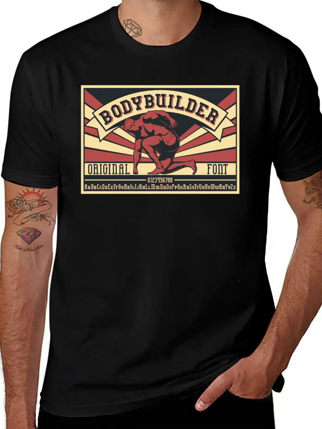Gym Workout Bodybuilder Breathable Soft Cotton T-Shirt – Timeless Casual Look