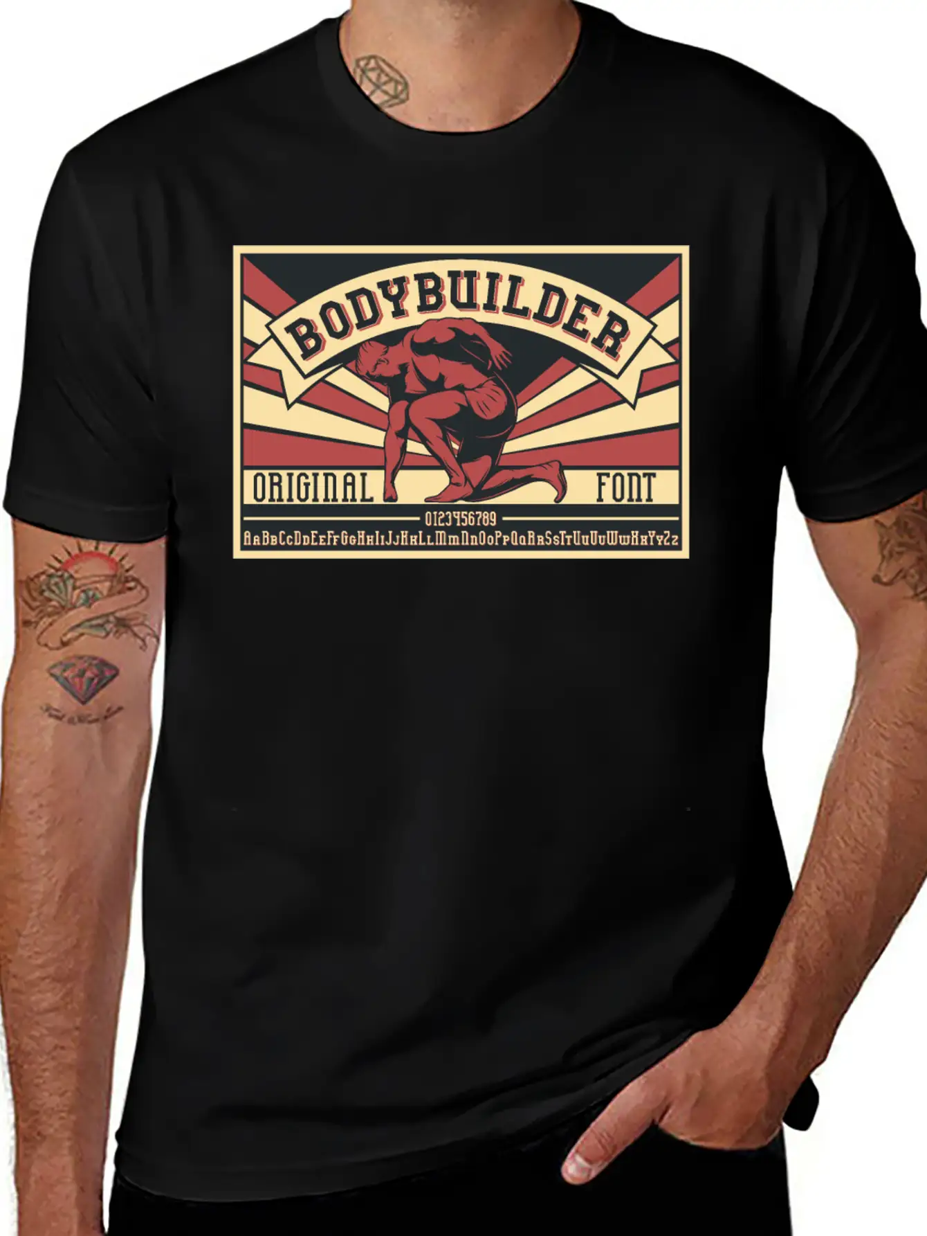 Gym Workout Bodybuilder Breathable Soft Cotton T-Shirt – Timeless Casual Look