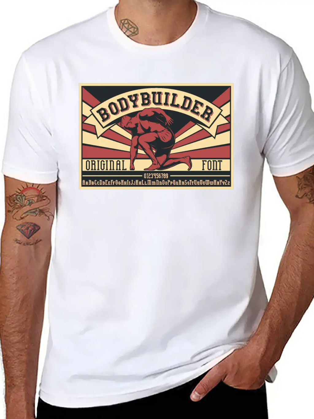 Gym Workout Bodybuilder Breathable Soft Cotton T-Shirt – Timeless Casual Look