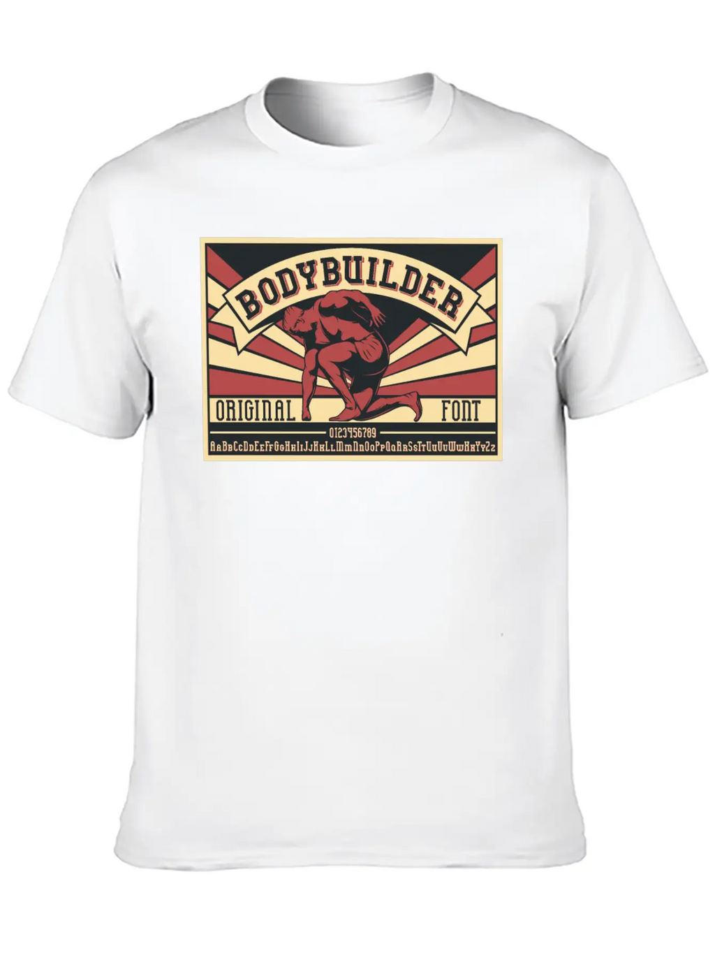 Gym Workout Bodybuilder Breathable Soft Cotton T-Shirt – Timeless Casual Look