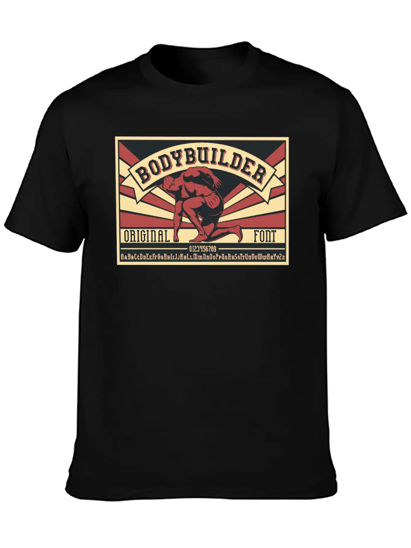 Gym Workout Bodybuilder Breathable Soft Cotton T-Shirt – Timeless Casual Look