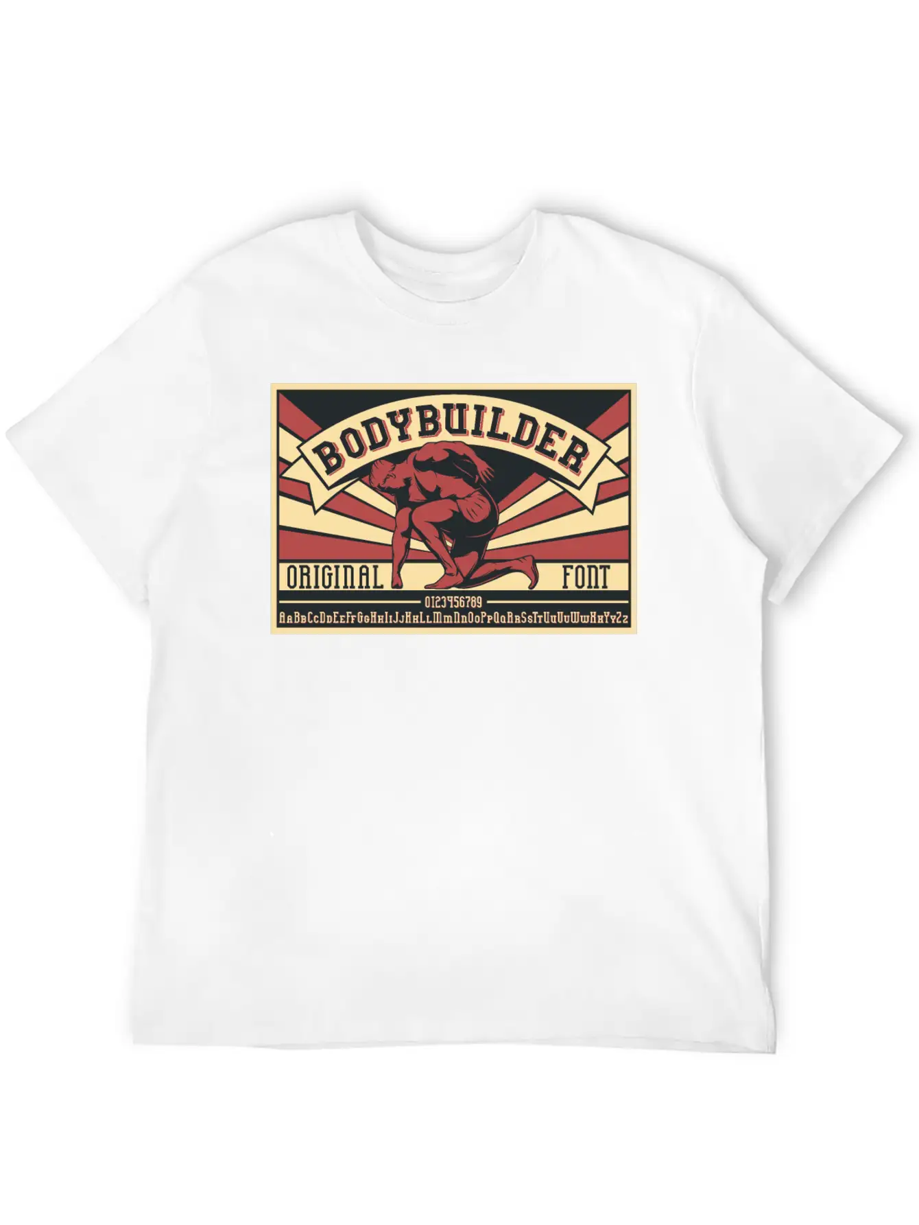 Gym Workout Bodybuilder Breathable Soft Cotton T-Shirt – Timeless Casual Look