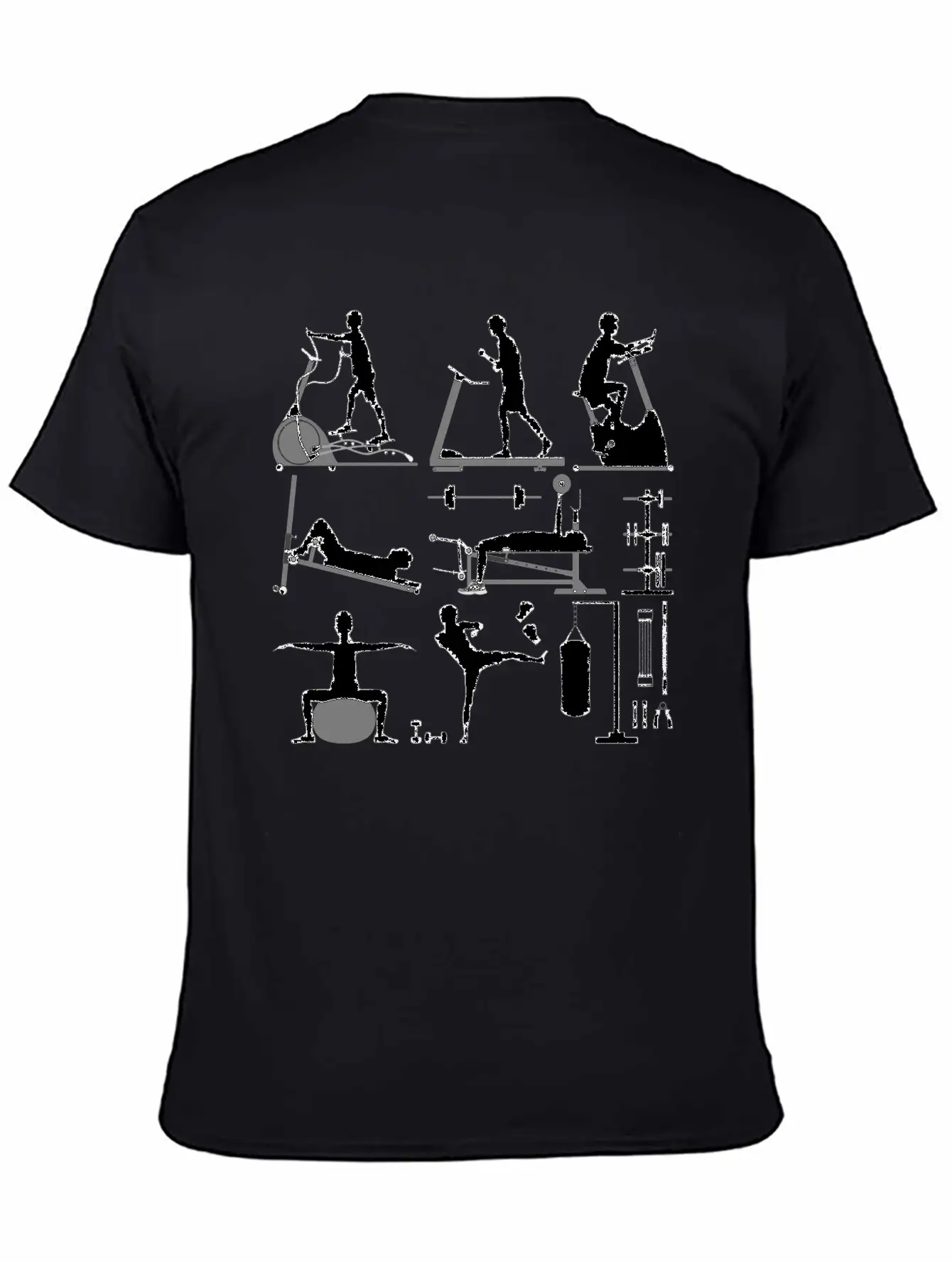 Gym Workout Exercise Stylish Everyday T-Shirt – Unisex Basic Cotton Tee
