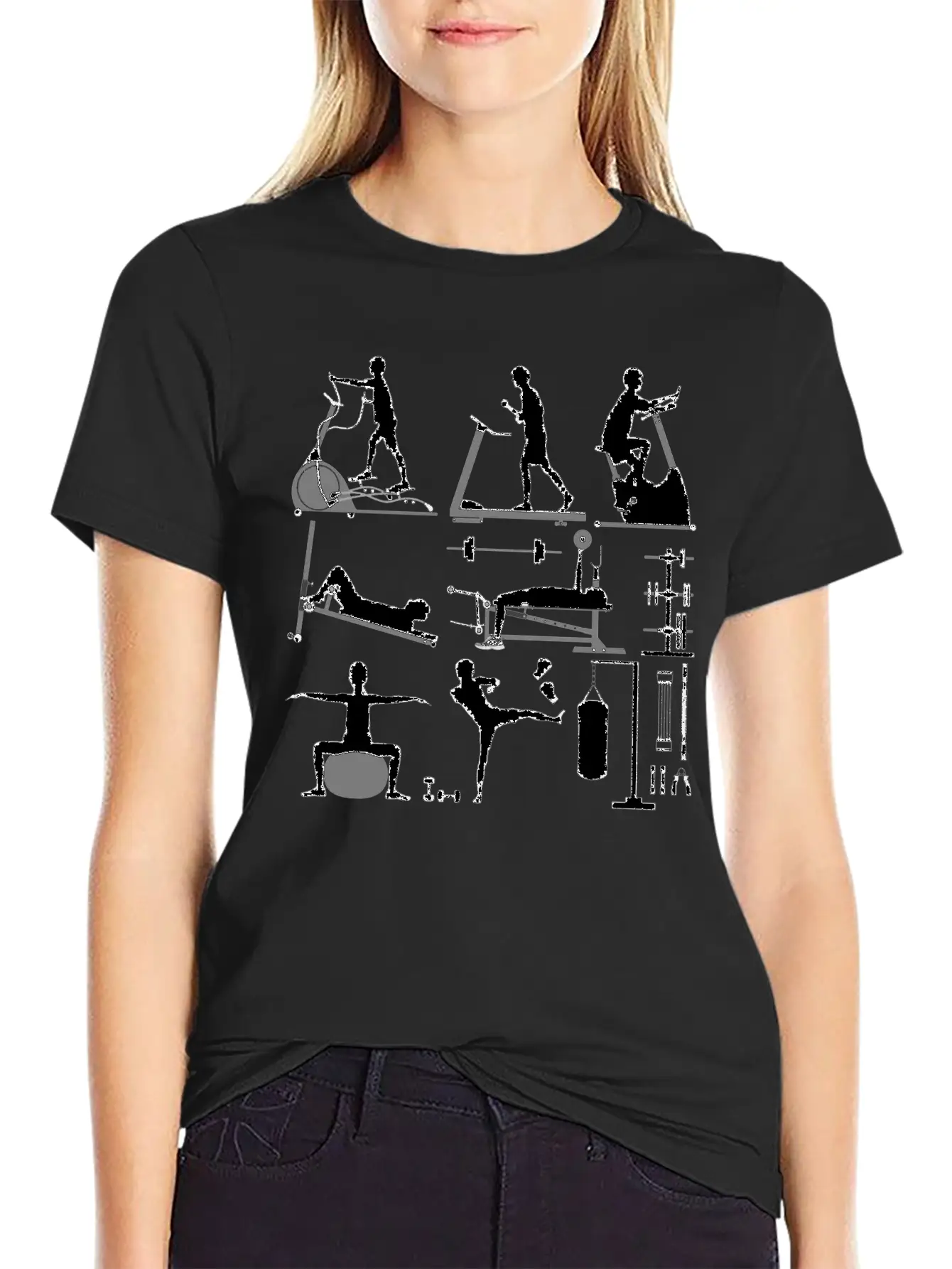 Gym Workout Exercise Stylish Everyday T-Shirt – Unisex Basic Cotton Tee
