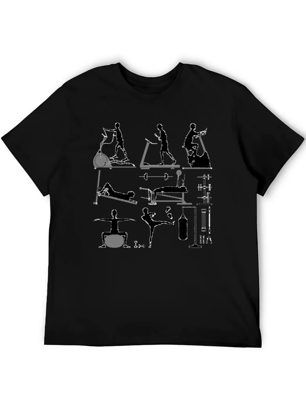 Gym Workout Exercise Stylish Everyday T-Shirt – Unisex Basic Cotton Tee