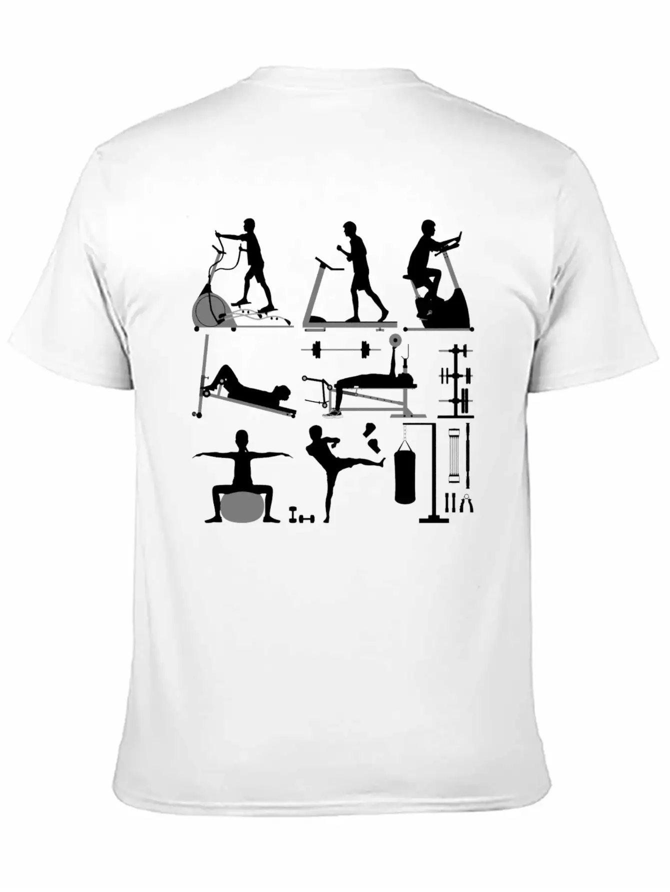 Gym Workout Exercise Stylish Everyday T-Shirt – Unisex Basic Cotton Tee