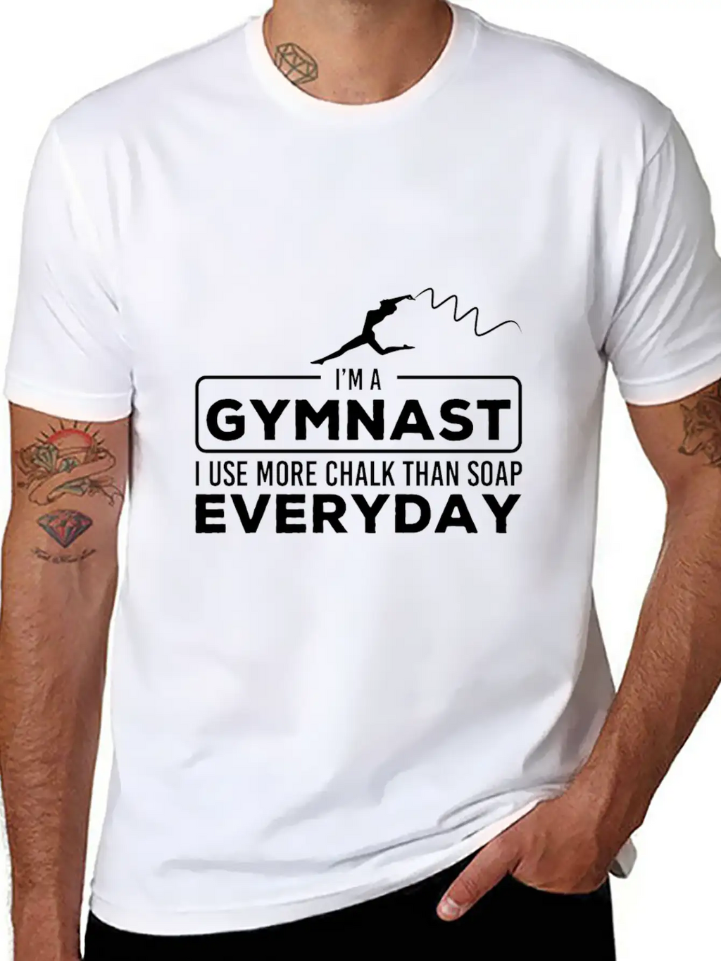 Gymnastics Basic Graphic T-Shirt – Daily Comfort In Soft Cotton