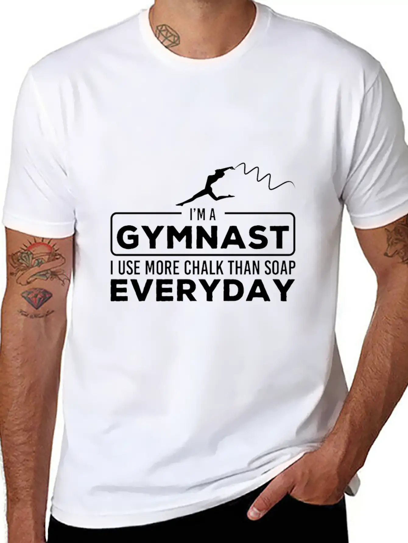 Gymnastics Basic Graphic T-Shirt – Daily Comfort In Soft Cotton