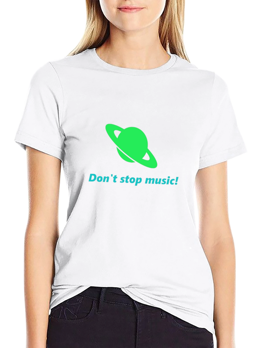 Dont Stop Music Graphic Tee