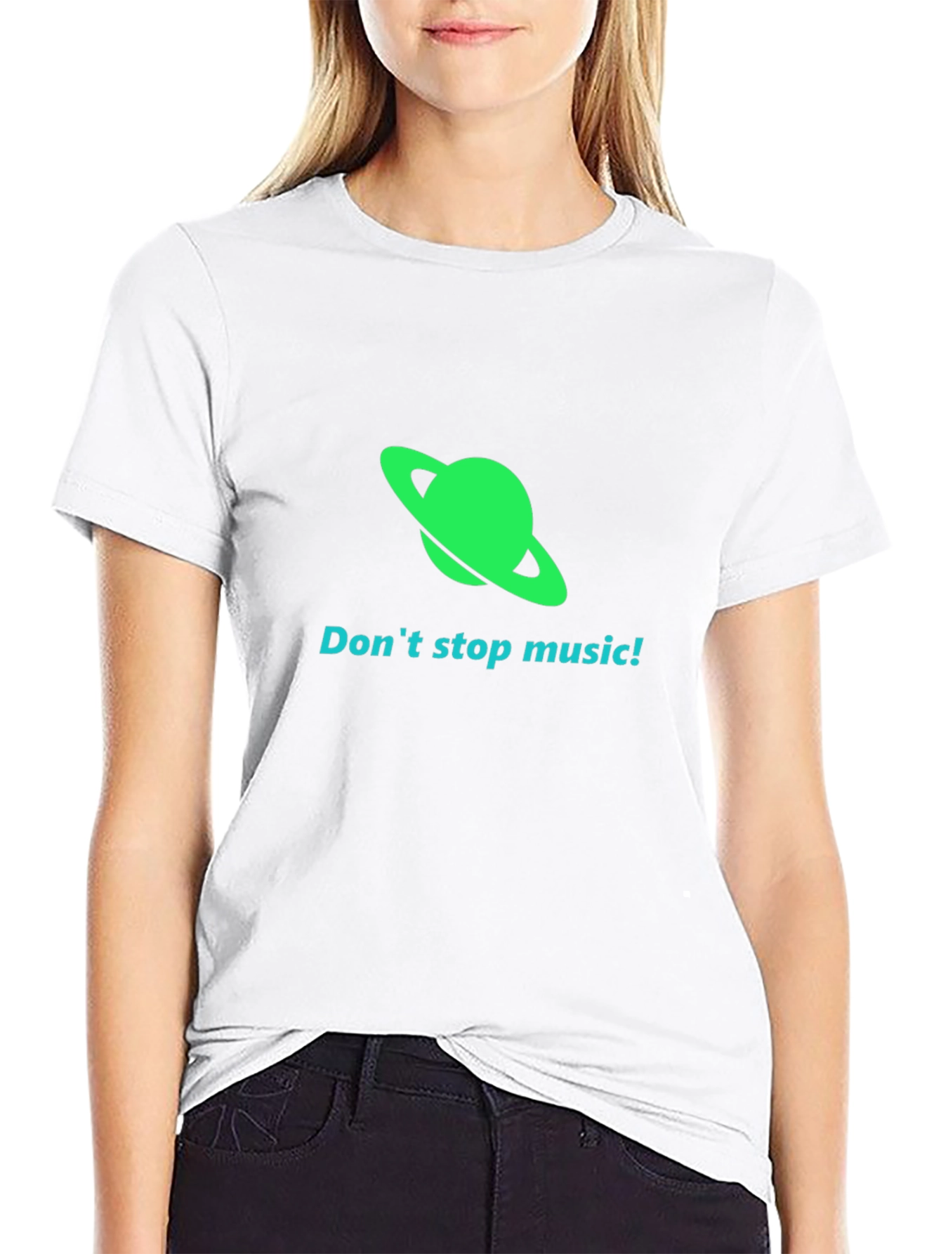 Dont Stop Music Graphic Tee