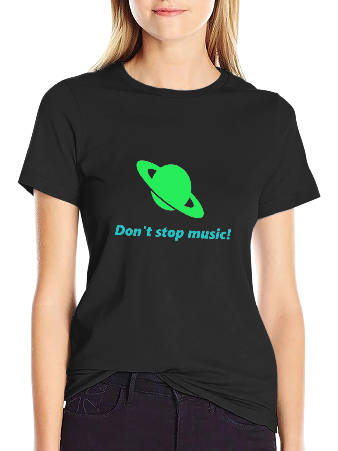 Dont Stop Music Graphic Tee