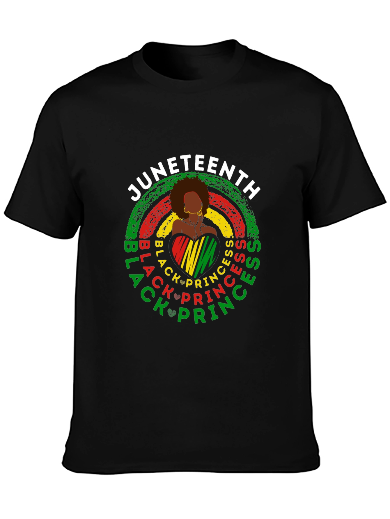 Juneteenth Black Princess Prince T-Shirt