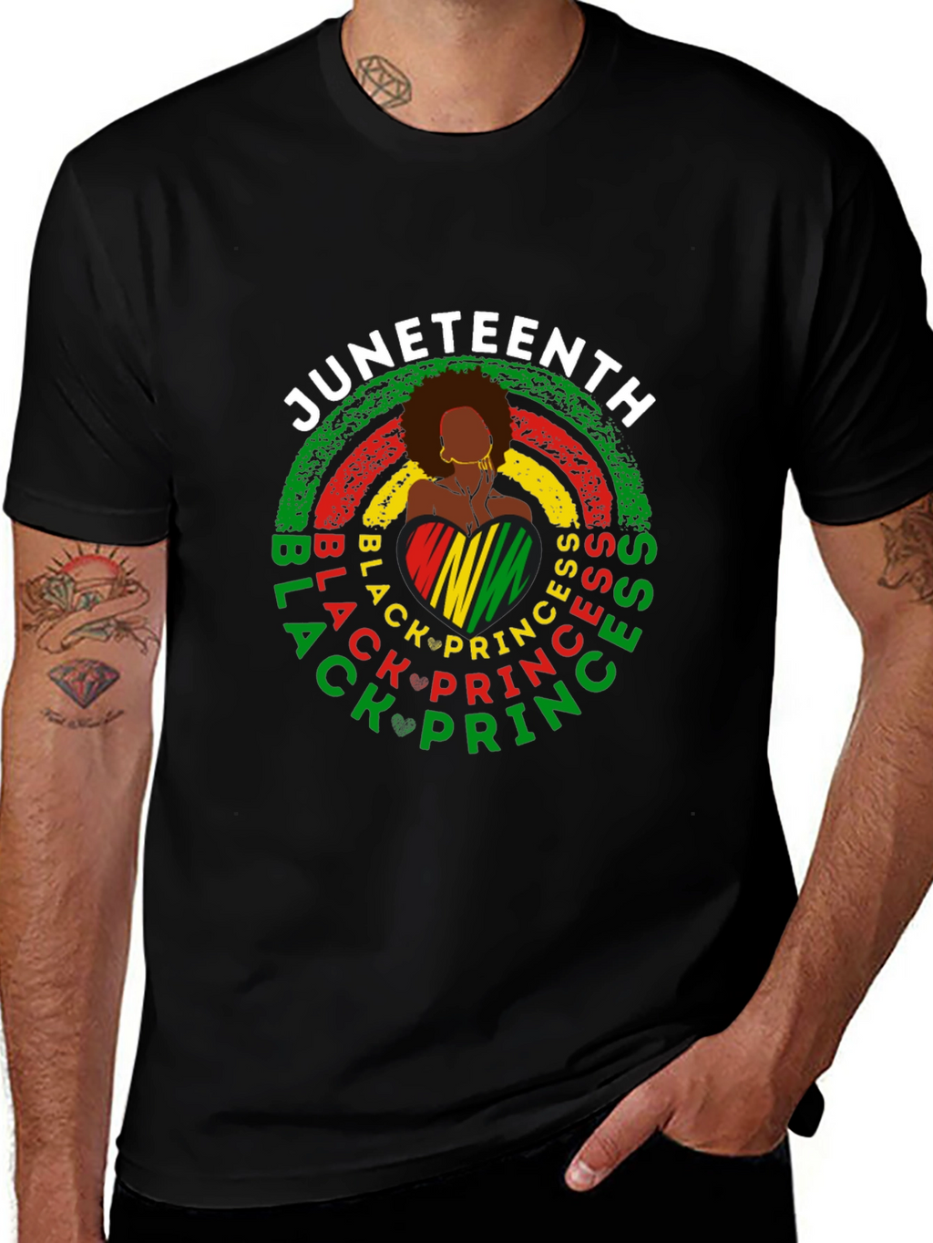 Juneteenth Black Princess Prince T-Shirt