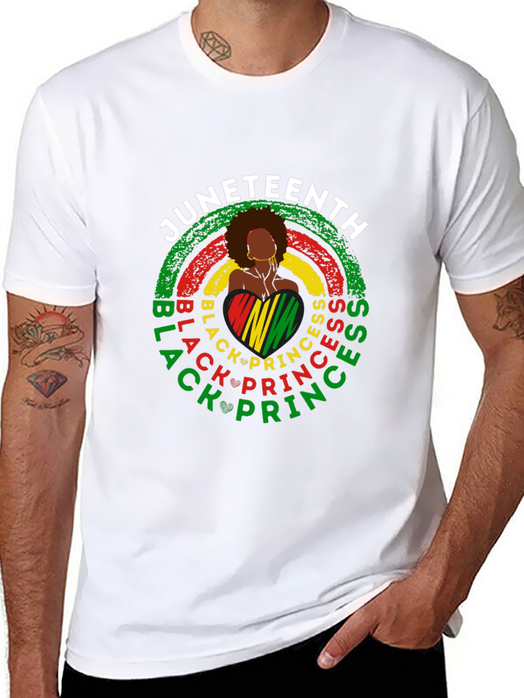 Juneteenth Black Princess Prince T-Shirt