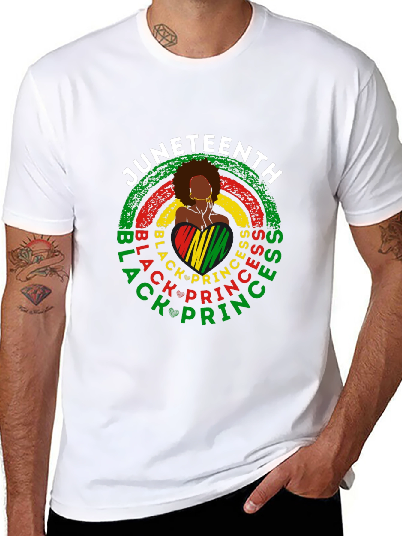 Juneteenth Black Princess Prince T-Shirt