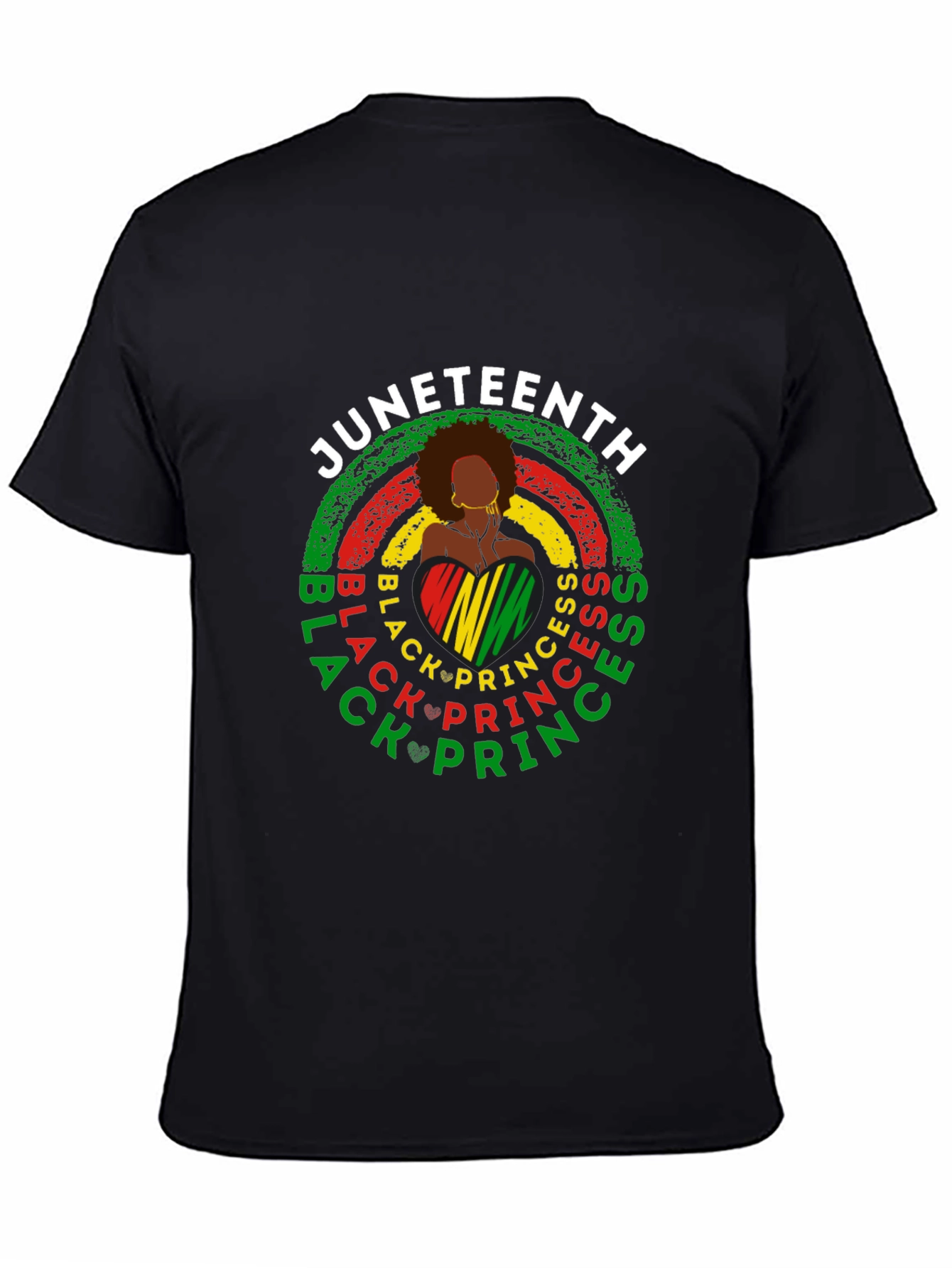 Juneteenth Black Princess Prince T-Shirt