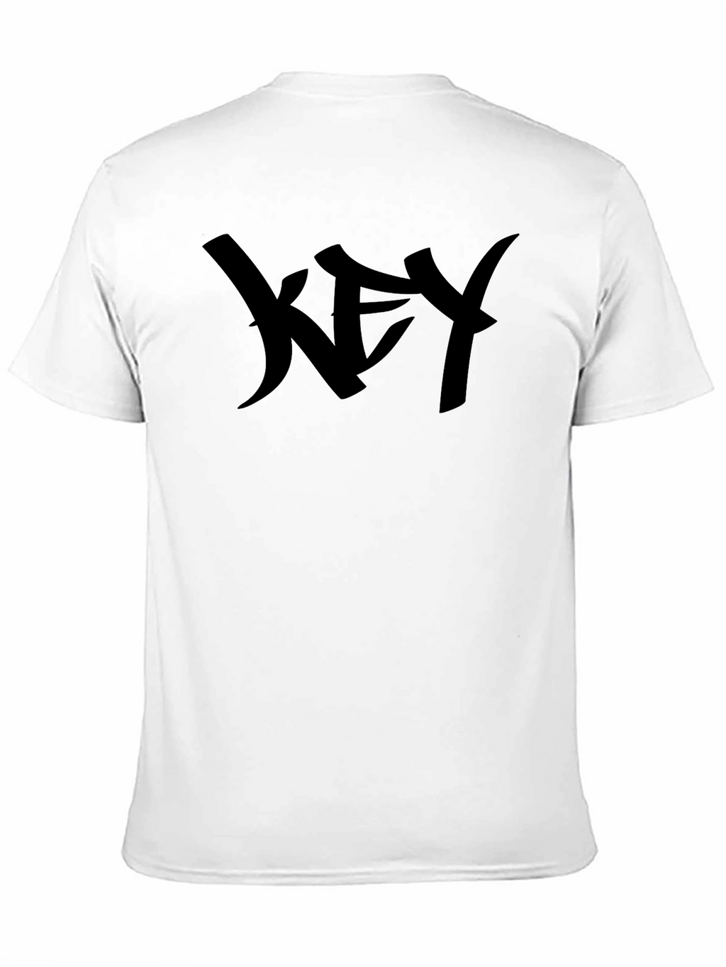 Black Graphic Tee - KEY Design