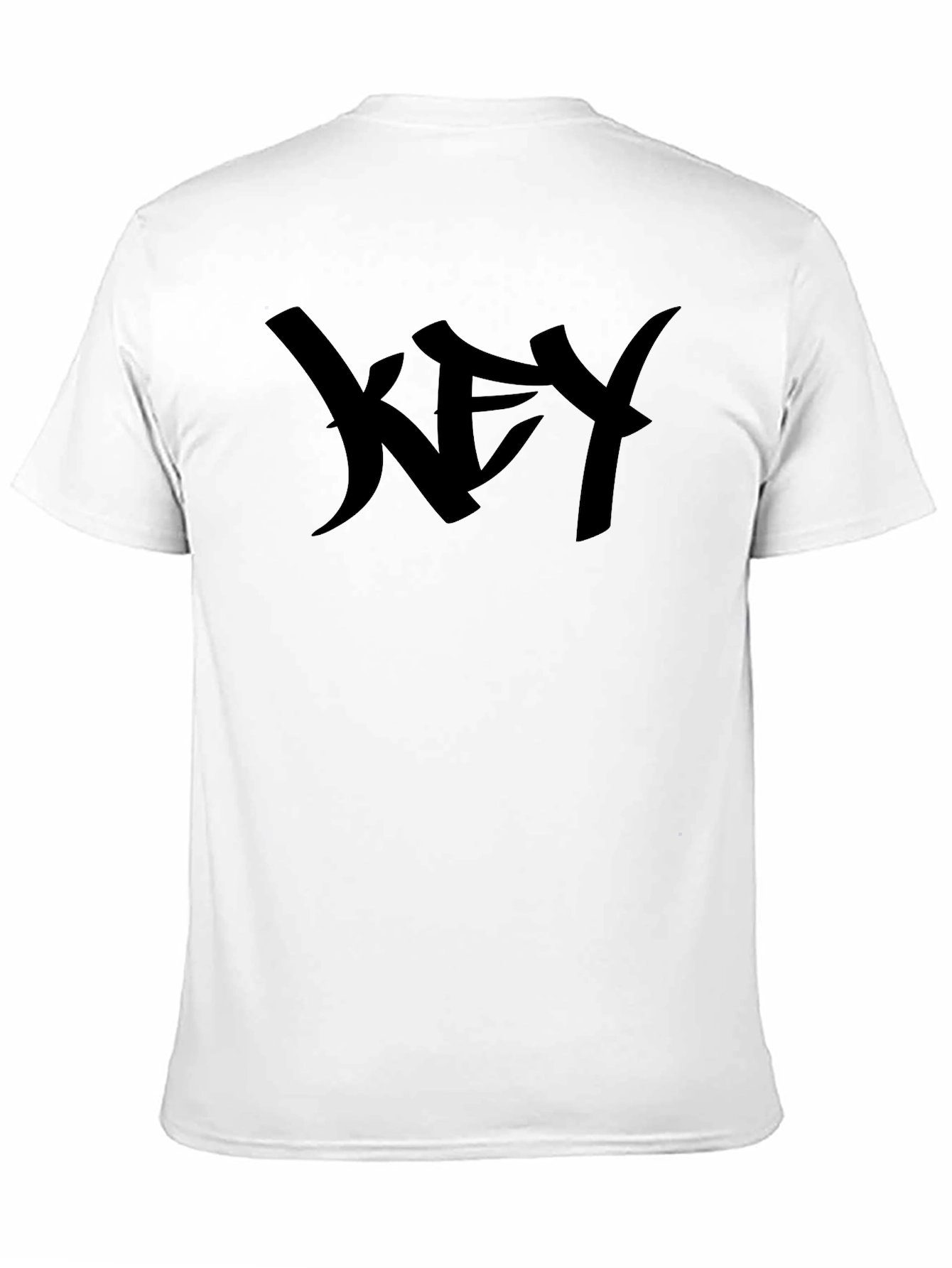 Black Graphic Tee - KEY Design