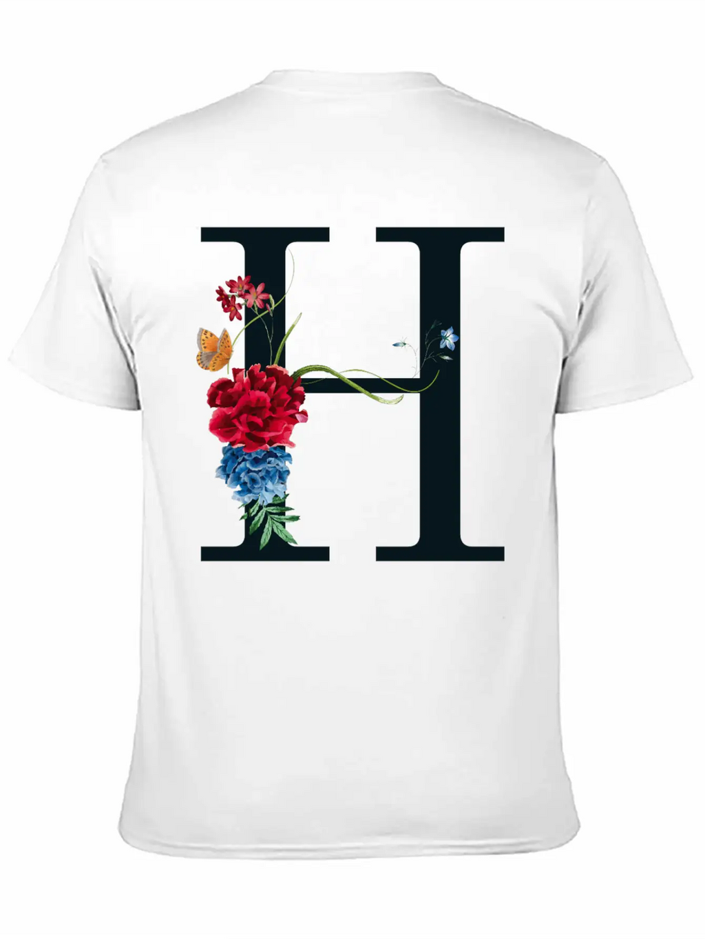 H Unisex Casual T-Shirt – Clean Design For Daily Comfort