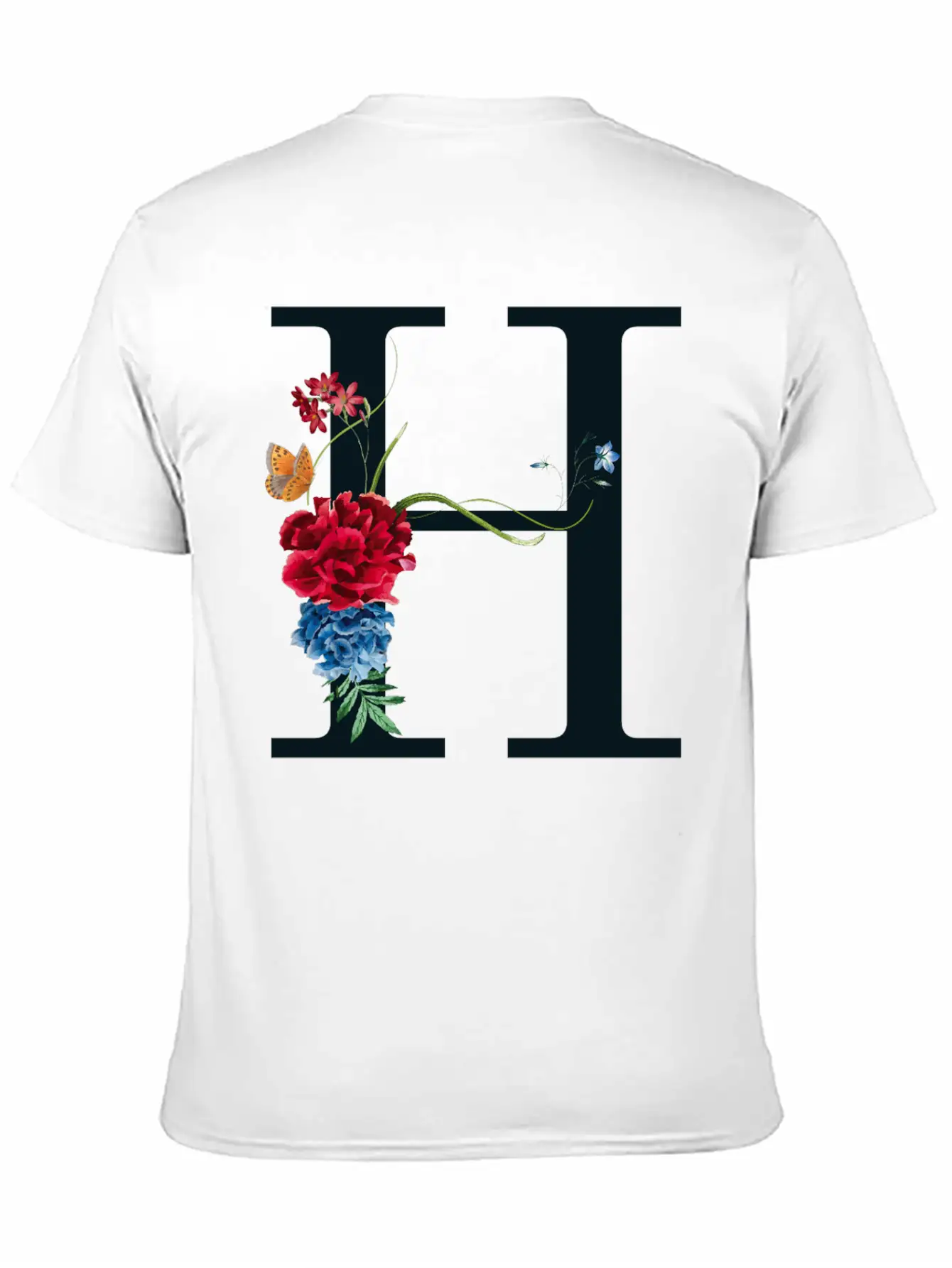 H Unisex Casual T-Shirt – Clean Design For Daily Comfort