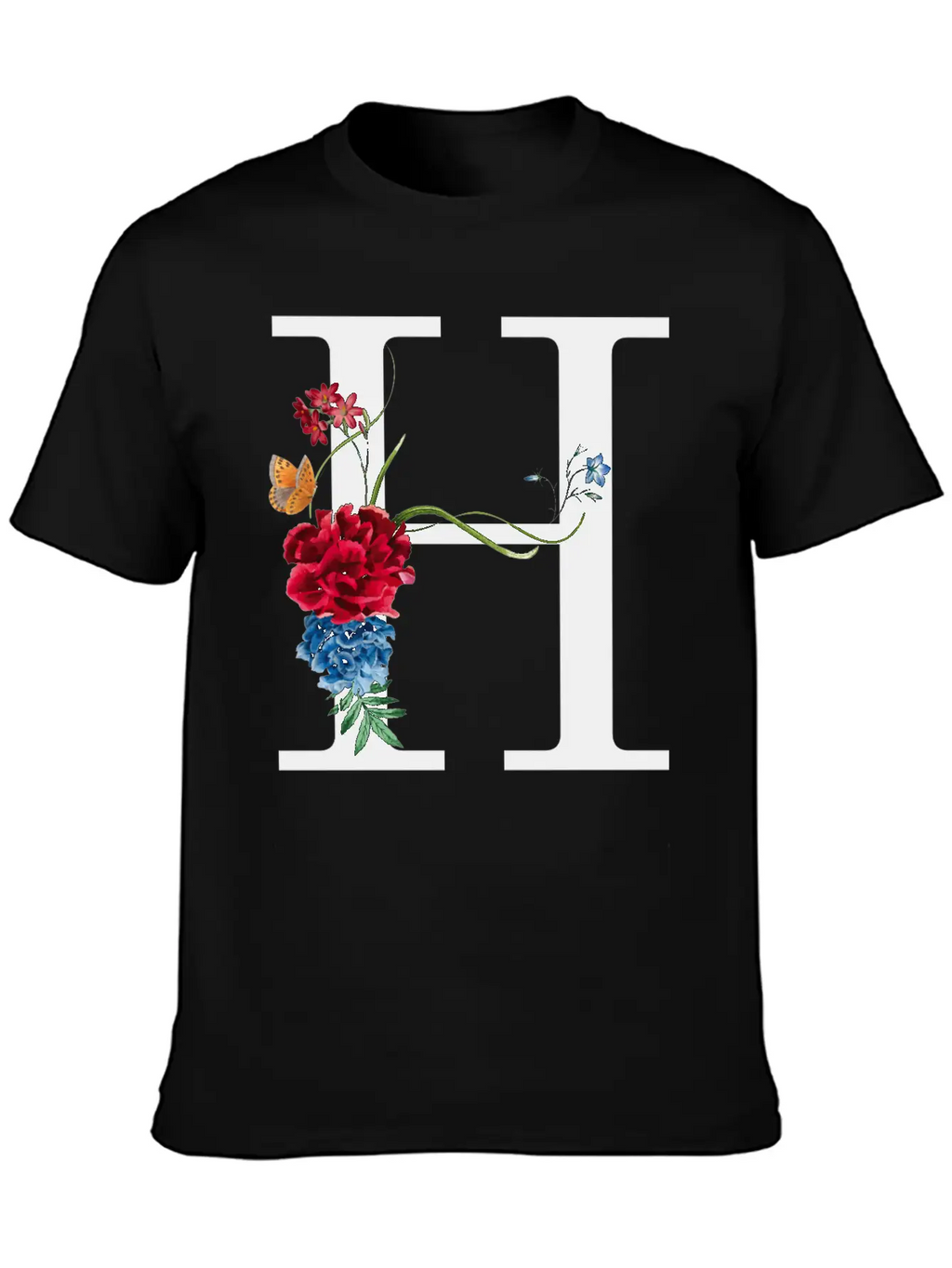 H Unisex Casual T-Shirt – Clean Design For Daily Comfort