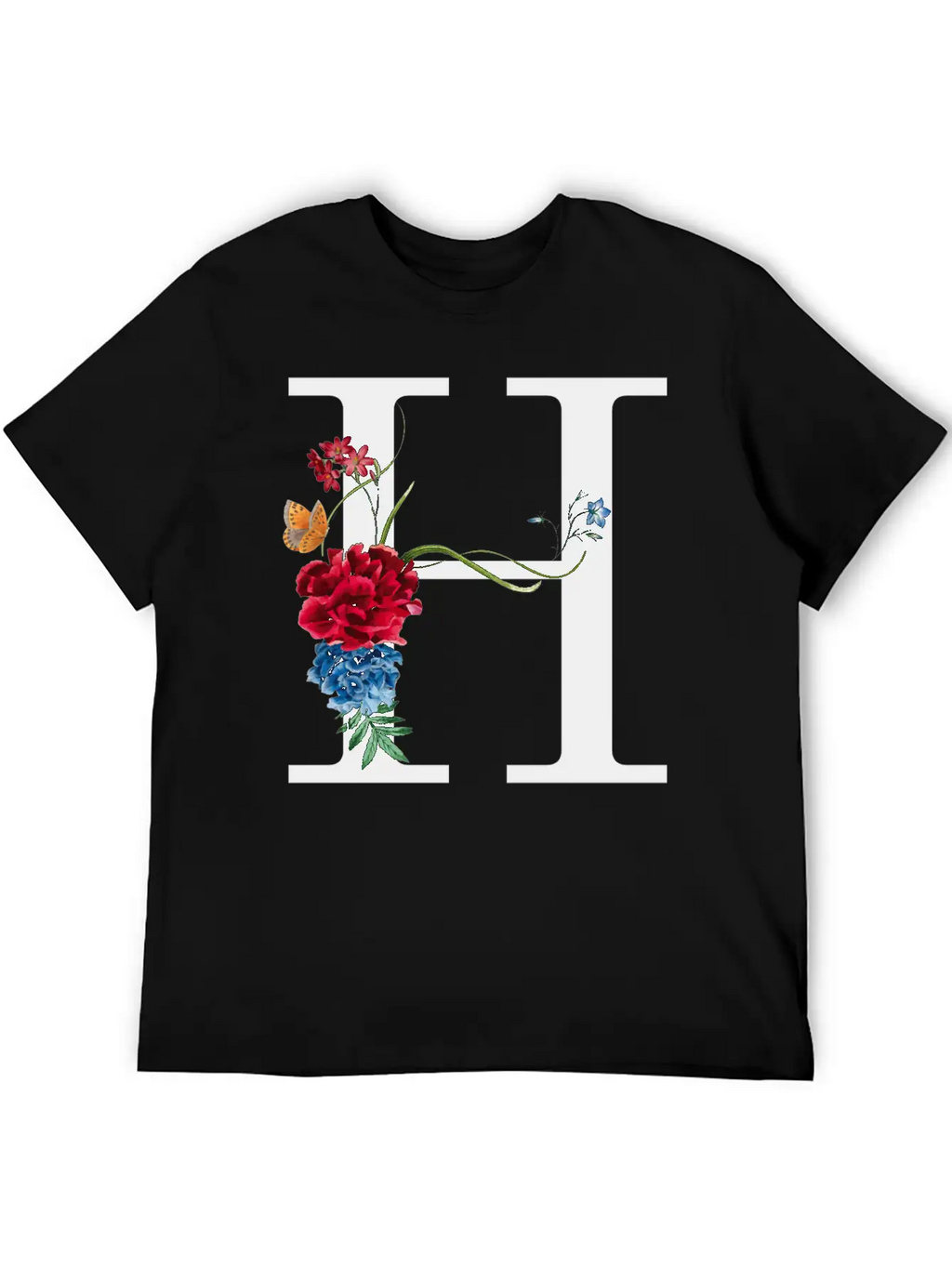 H Unisex Casual T-Shirt – Clean Design For Daily Comfort