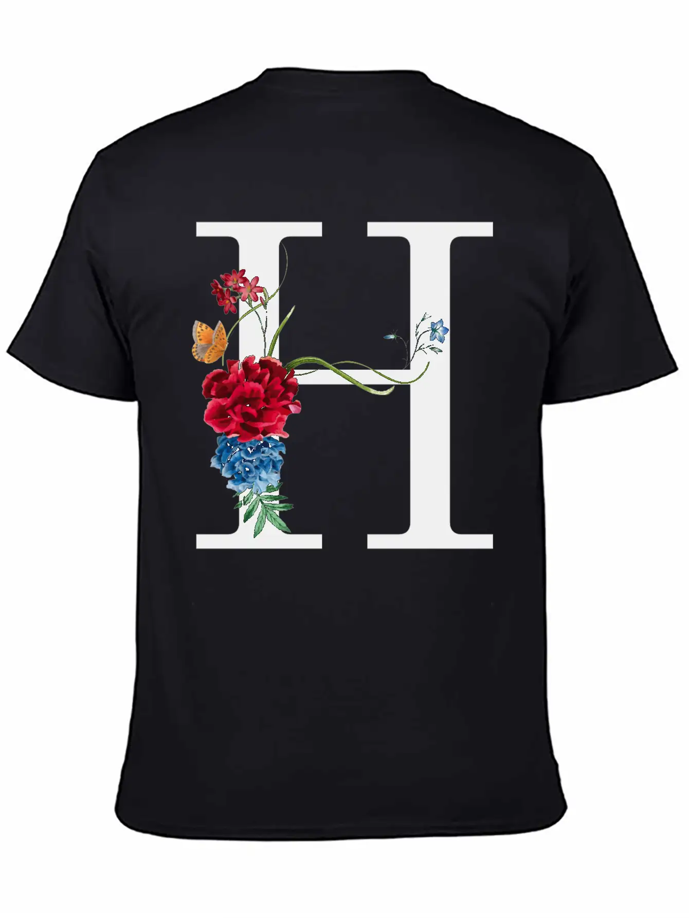 H Unisex Casual T-Shirt – Clean Design For Daily Comfort