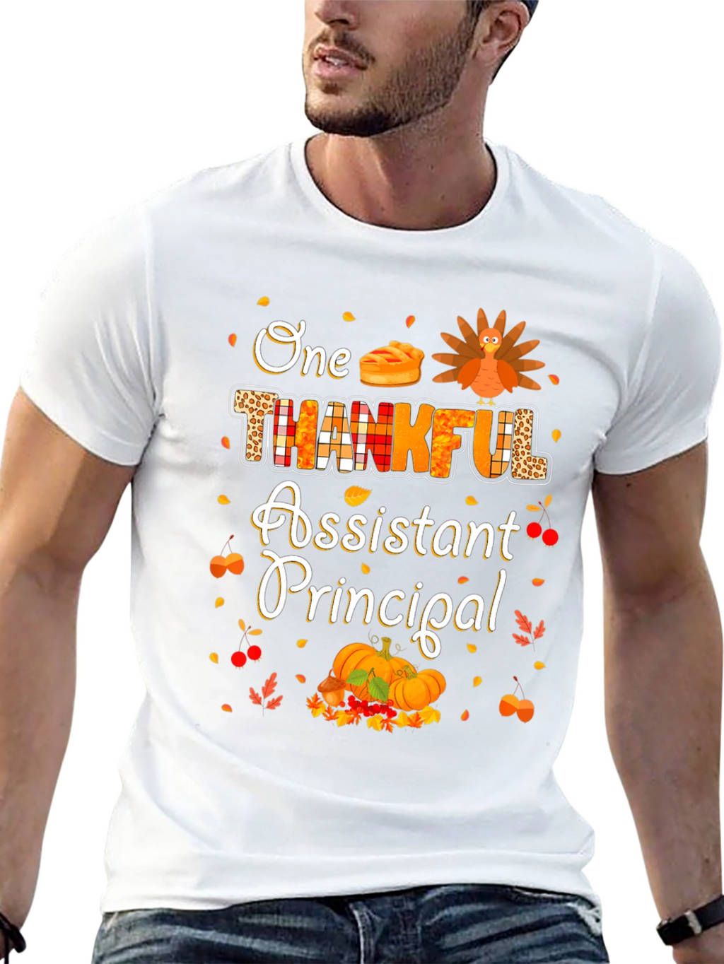 Thankful Assistant Principal Thanksgiving T-Shirt