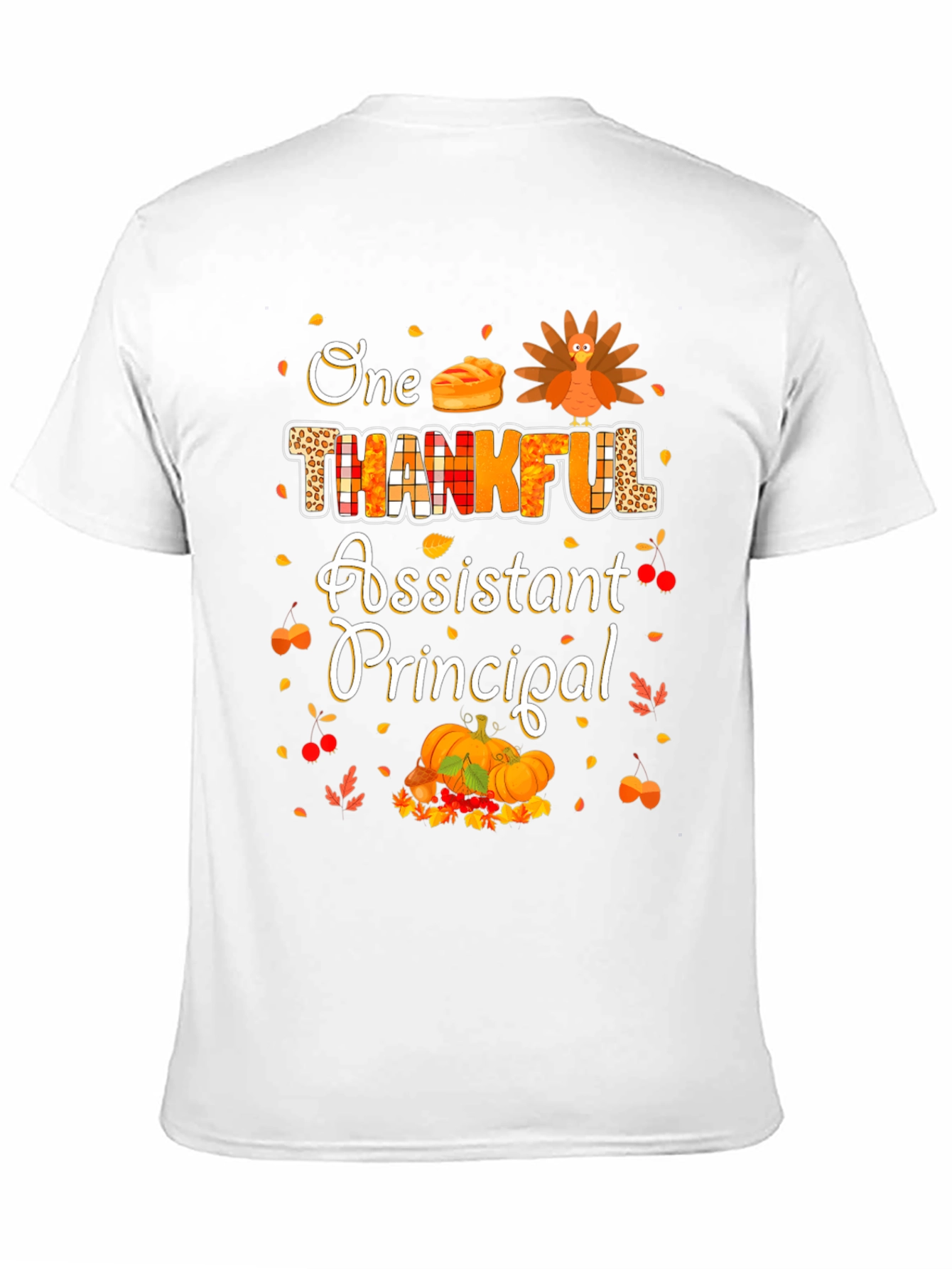 Thankful Assistant Principal Thanksgiving T-Shirt