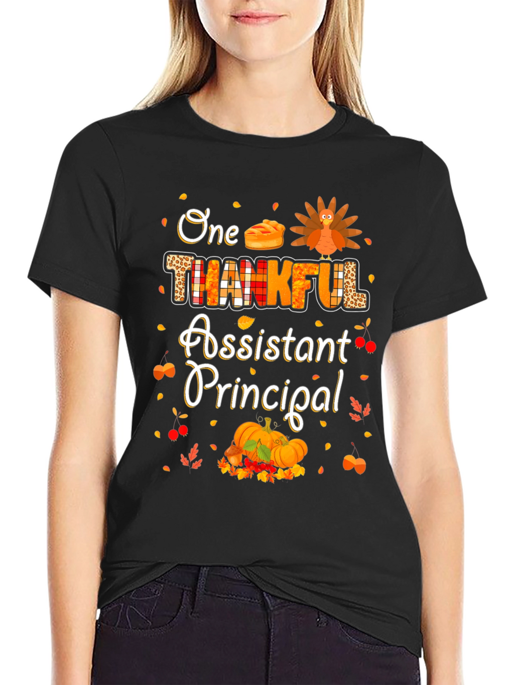 Thankful Assistant Principal Thanksgiving T-Shirt