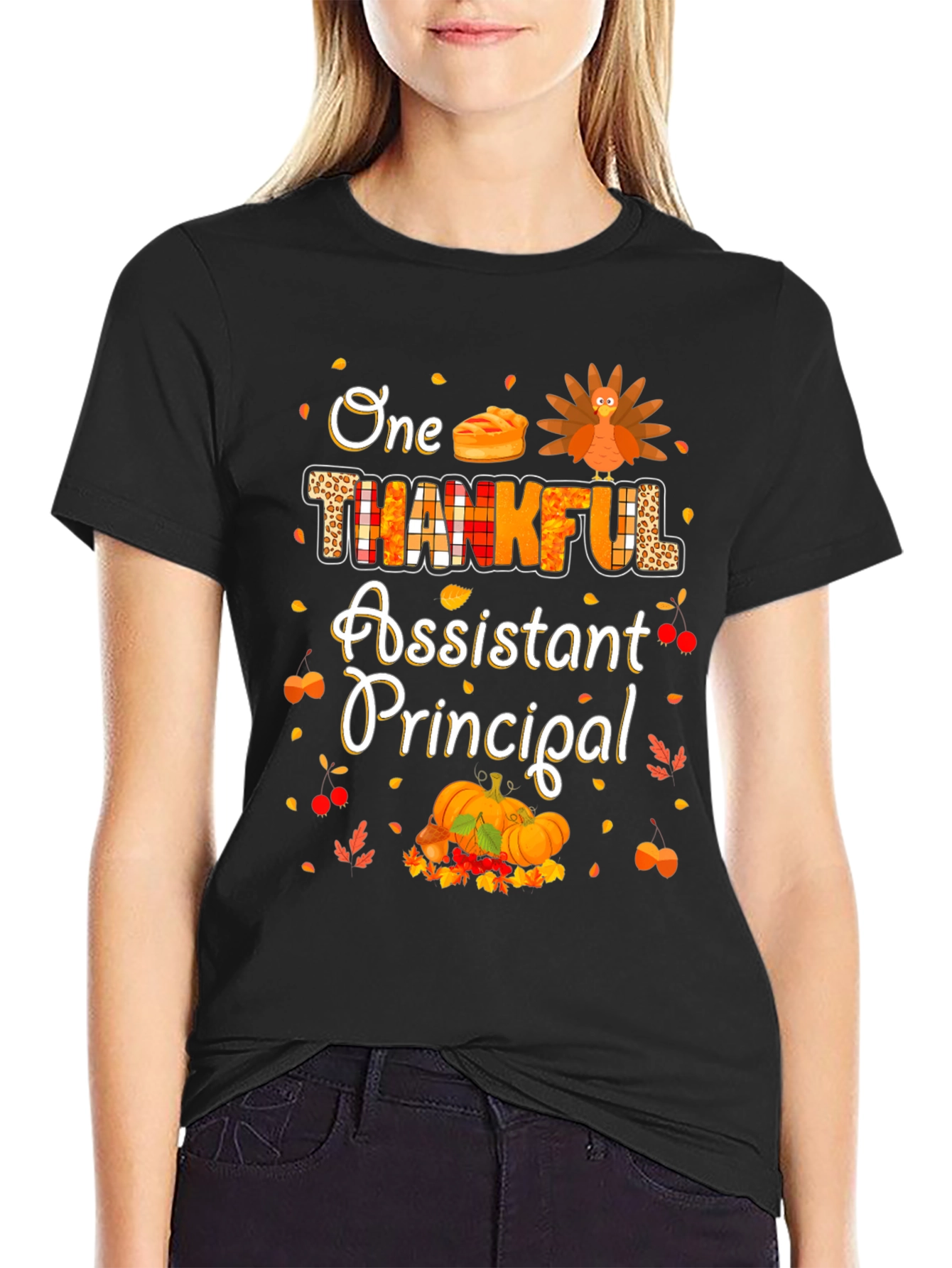 Thankful Assistant Principal Thanksgiving T-Shirt