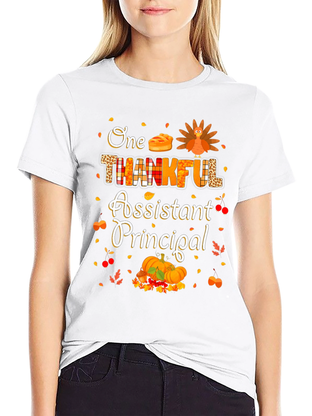 Thankful Assistant Principal Thanksgiving T-Shirt