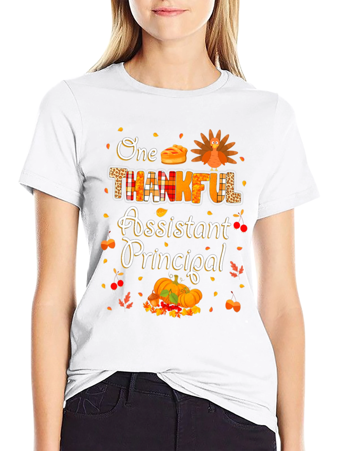 Thankful Assistant Principal Thanksgiving T-Shirt