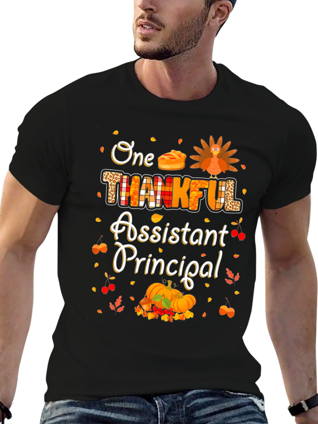 Thankful Assistant Principal Thanksgiving T-Shirt