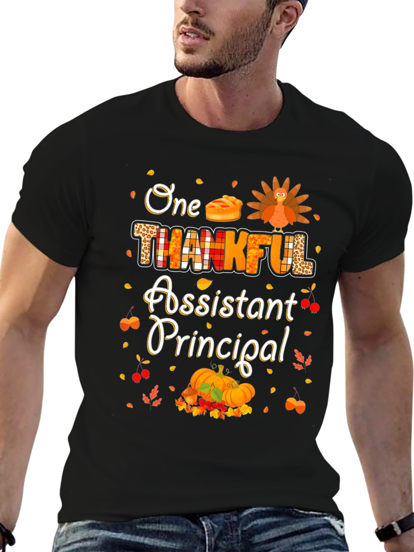 Thankful Assistant Principal Thanksgiving T-Shirt