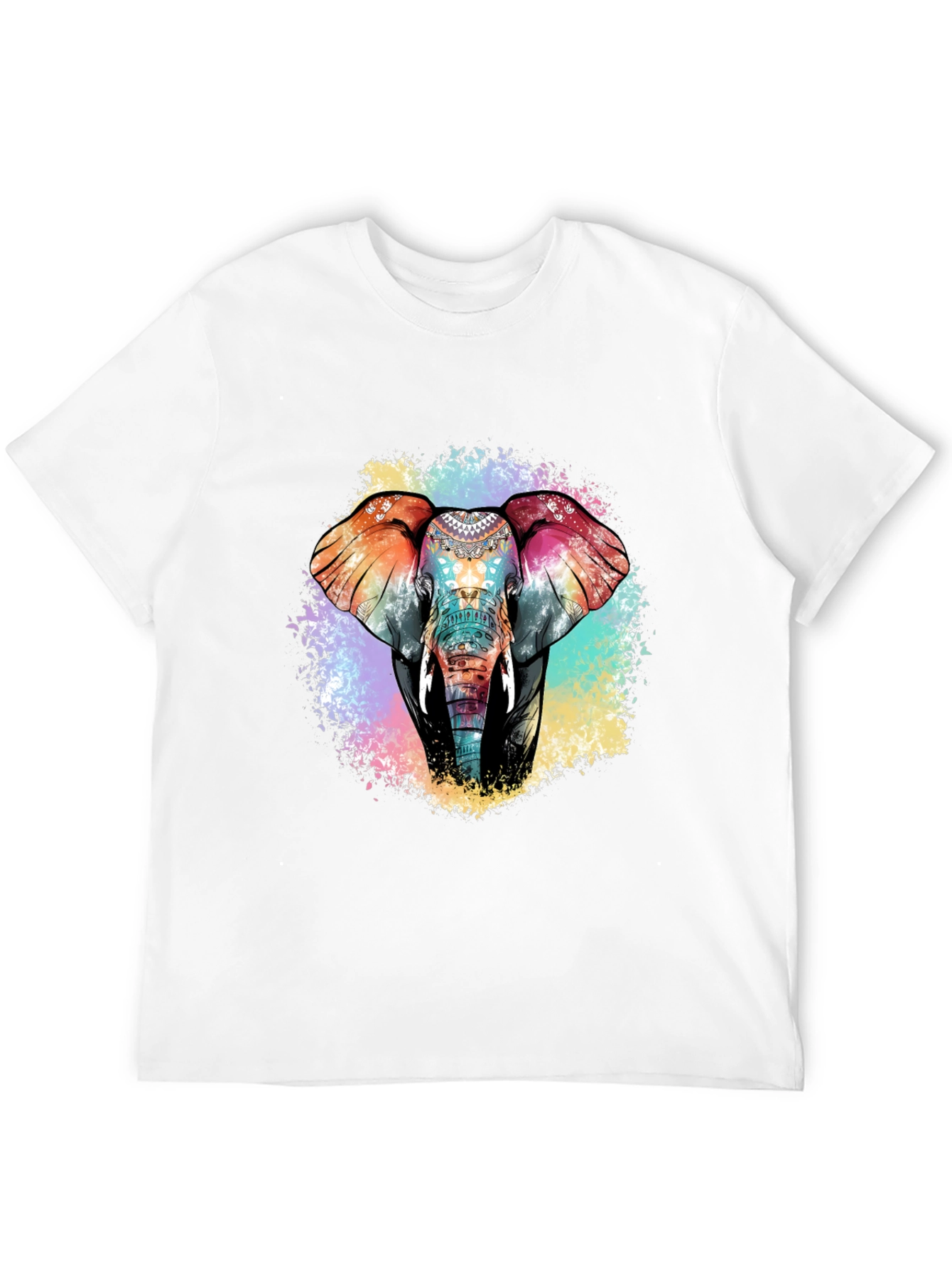 Elephant Graphic T-Shirt: Vibrant & Unique Design