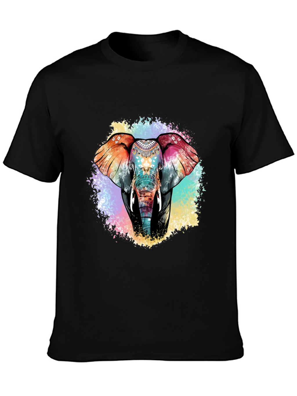 Elephant Graphic T-Shirt: Vibrant & Unique Design