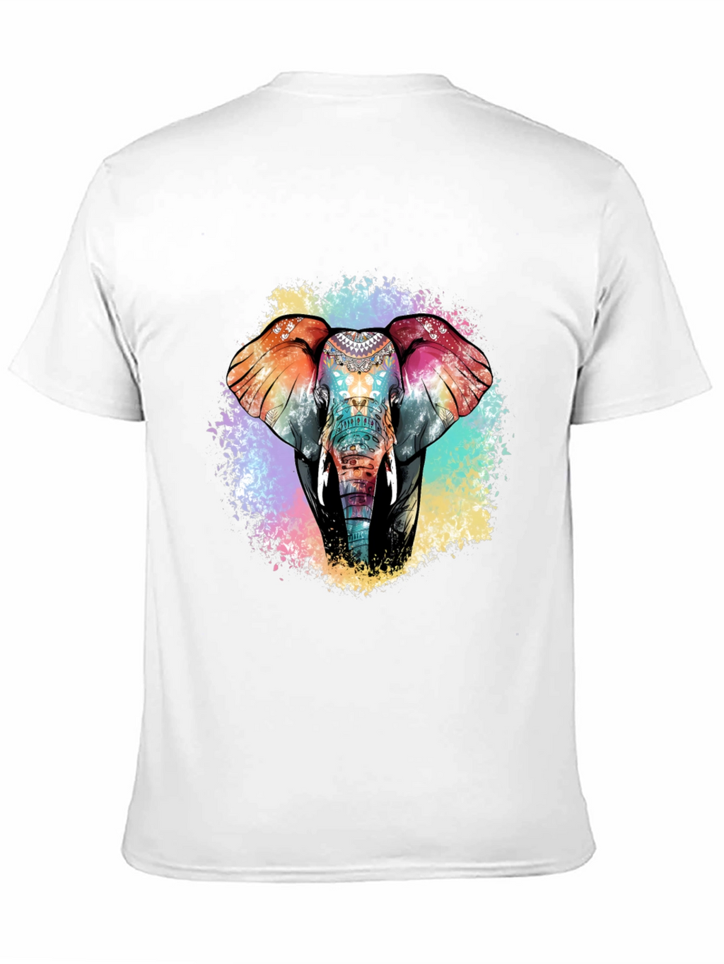 Elephant Graphic T-Shirt: Vibrant & Unique Design