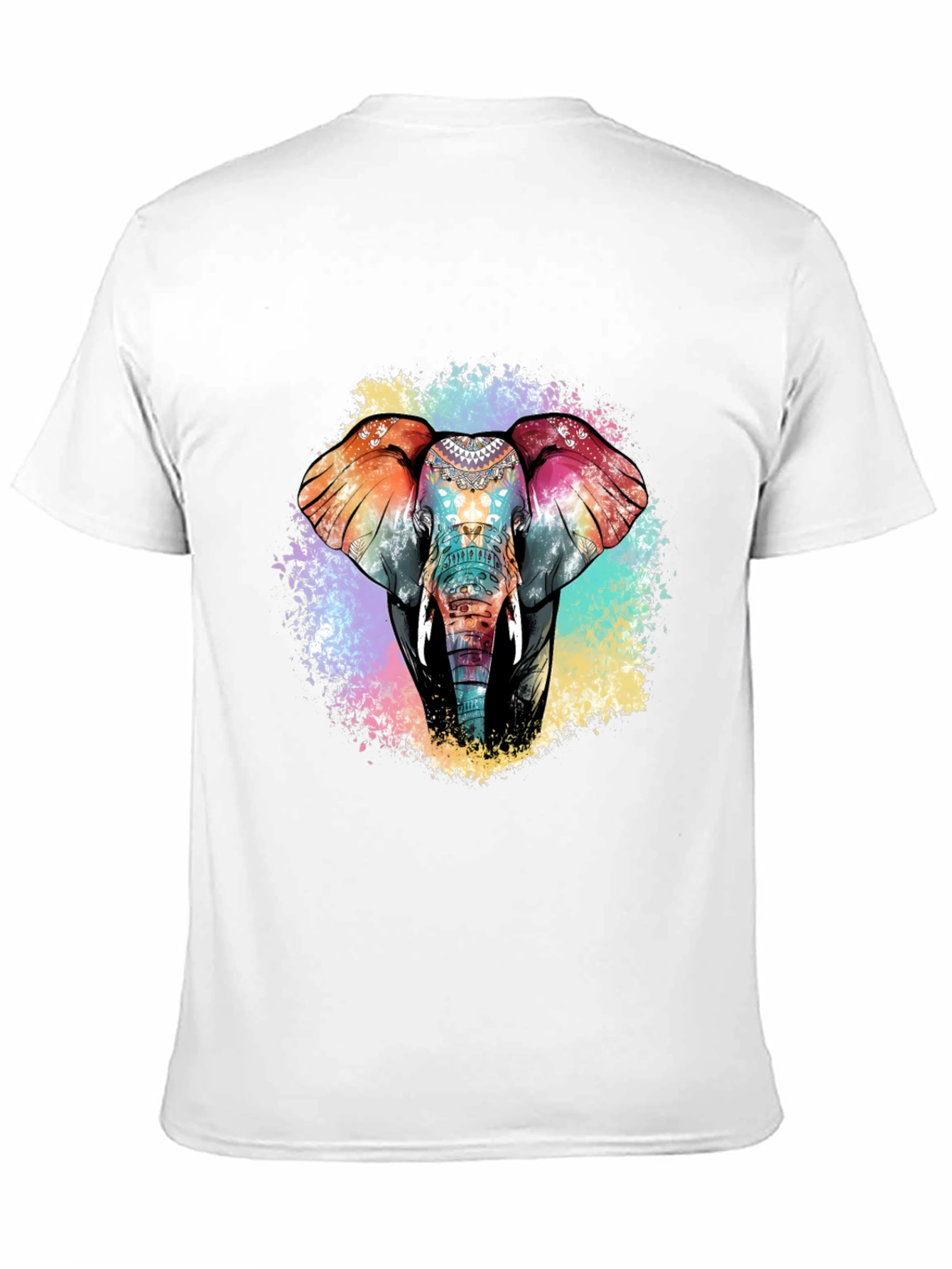 Elephant Graphic T-Shirt: Vibrant & Unique Design