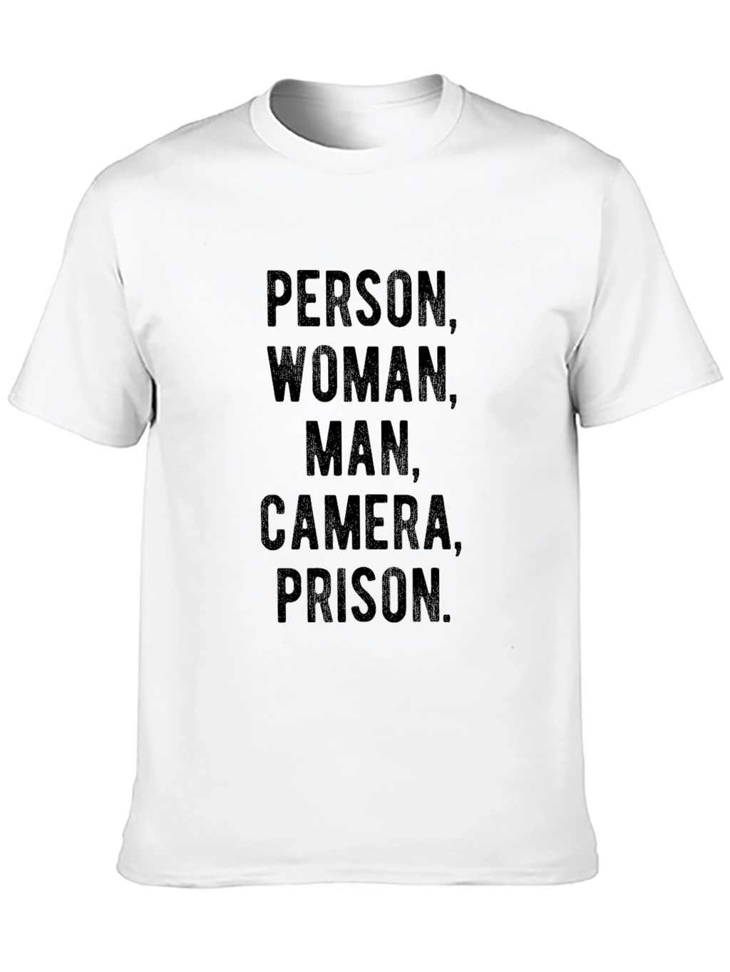 Person Woman Man Camera Prison T-Shirt
