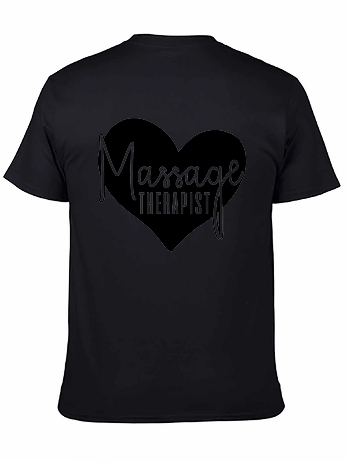 Massage Therapist Heart T-Shirt - Gift for Massage Therapists