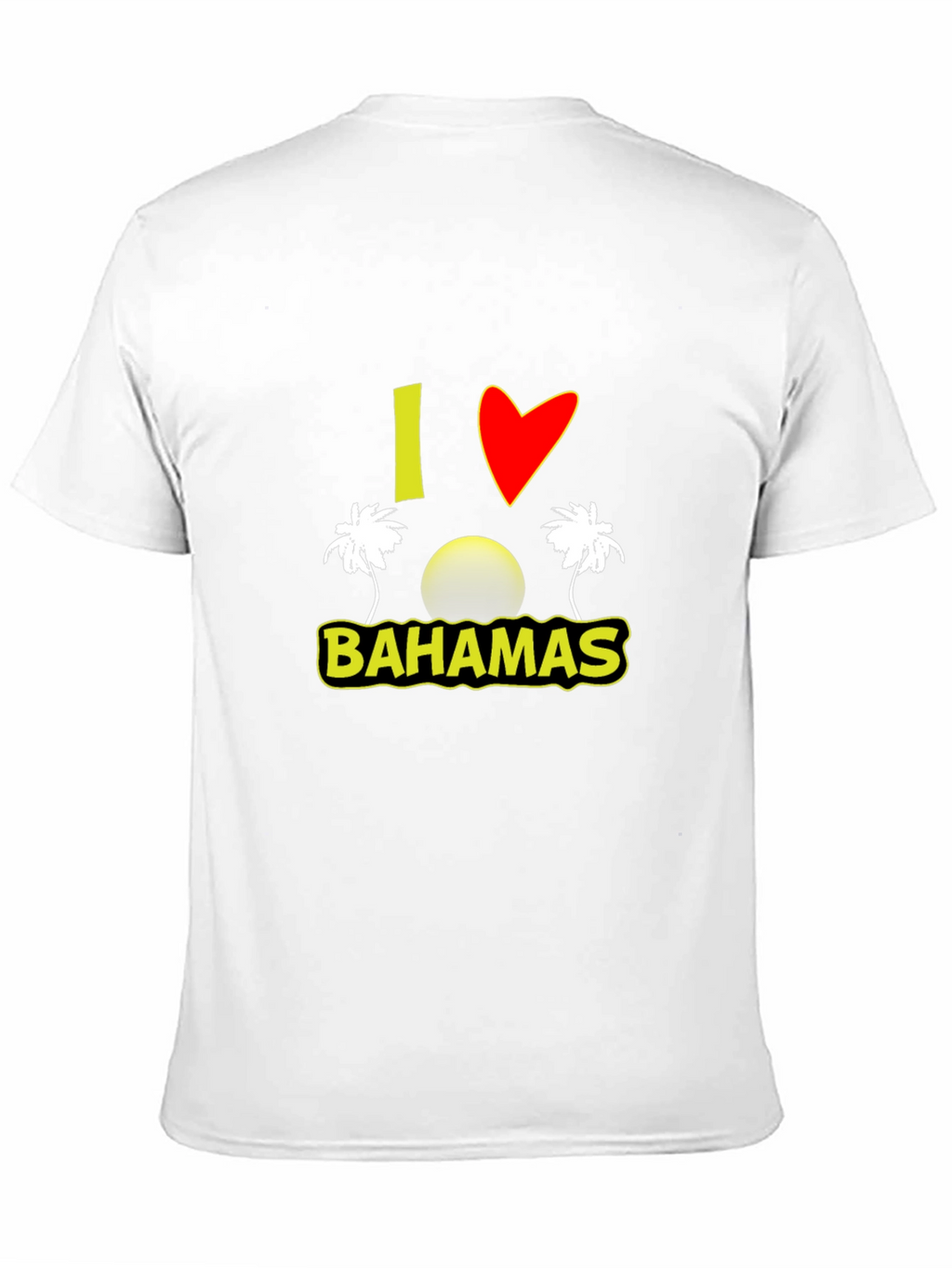 I Love Bahamas Graphic Tee