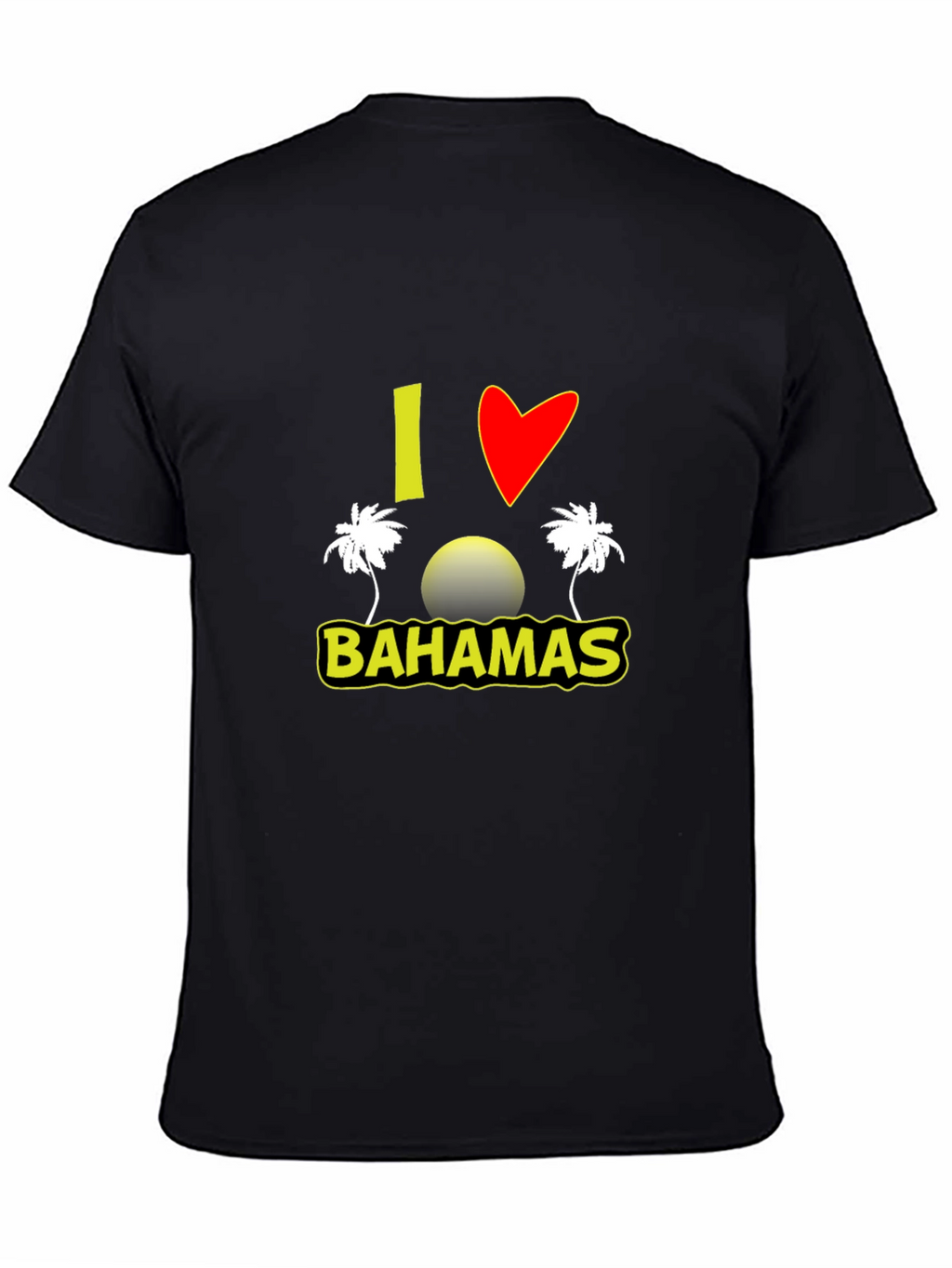 I Love Bahamas Graphic Tee