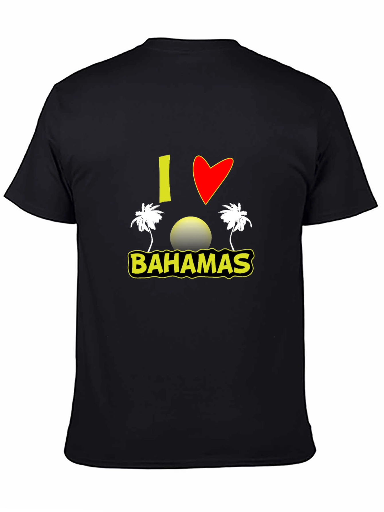 I Love Bahamas Graphic Tee
